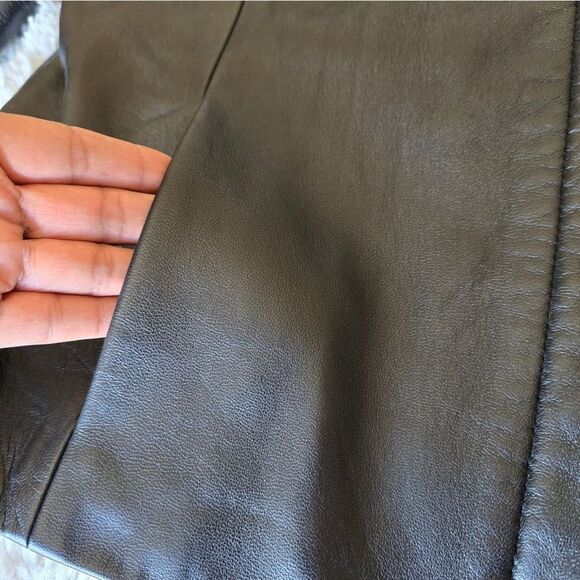 ORIGINAL MOVIE MATRIX CREW LEATHER JACKET LADIES SIZE XL Vintage - Picture 5 of 12